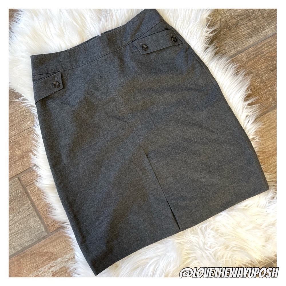 Classiques Entier Charcoal Grey Skirt